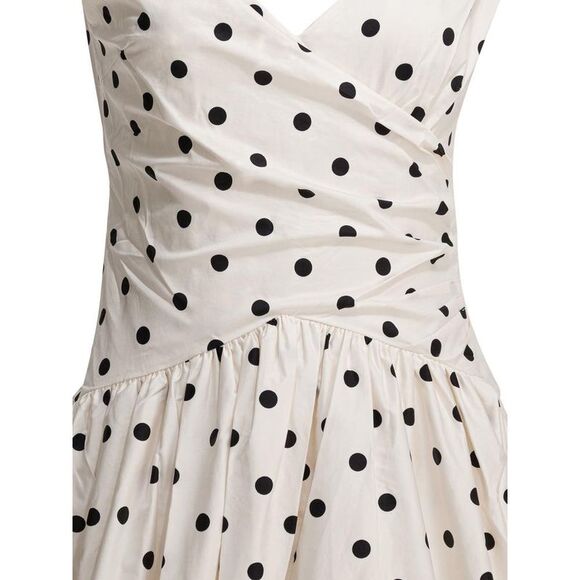 SELF-PORTRAIT Sequin Embellished Midi Dress Women WHITE Dresses - Picture 5 of 8